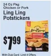 Super Fresh Ling Ling Potstickers offer