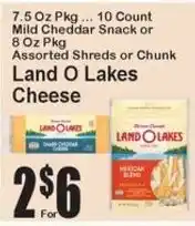 Super Fresh Land O Lakes cheese offer