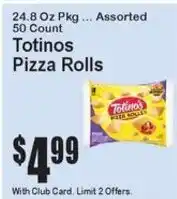 Super Fresh Totinos pizza rolls offer