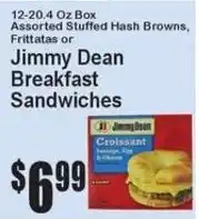 Super Fresh Jimmy Dean Breakfast Sandwiches offer
