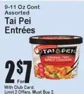 Super Fresh Tai Pei Assorted Entrées offer