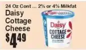 Super Fresh Daisy cottage cheese offer