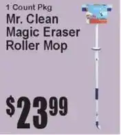 Super Fresh Mr. Clean Magic Eraser Roller Mop offer