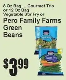 Super Fresh Pero Family Farms Green Beans offer