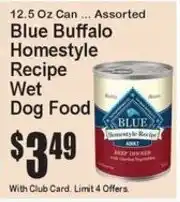 Super Fresh Blue Buffalo Homestyle Recipe Wet Dog Food offer