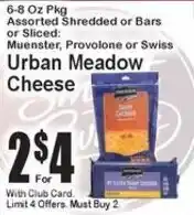 Super Fresh Urban Meadow Cheese offer