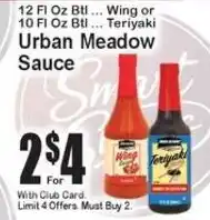 Super Fresh Urban Meadow Sauce offer