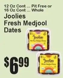 Super Fresh Joolies fresh medjool dates offer