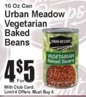 Super Fresh Urban Meadow Vegetarian Baked Beans offer