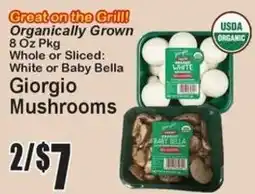 Super Fresh Giorgio Mushrooms offer