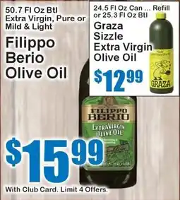 Super Fresh Filippo Berio Olive Oil offer