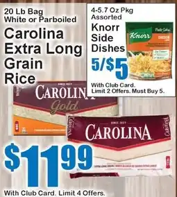 Super Fresh Kroger carolina extra long grain rice offer