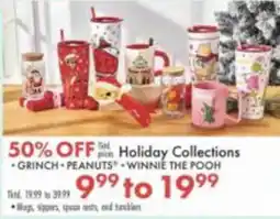 Boscov's Tied Holiday Collections Grinch Peanuts Winnie The Pooh offer