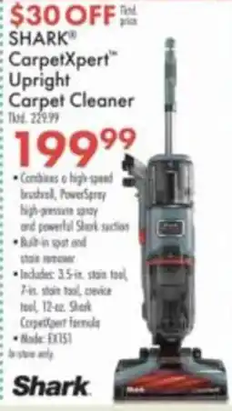Boscov's Shark CarpetXpert Upright Carpet Cleaner offer