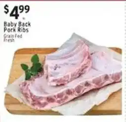 Met Foodmarkets Baby Back Pork Ribs offer