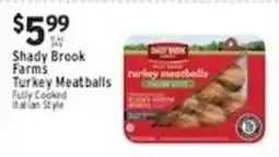 Met Foodmarkets Shady Brook Farms Turkey Meatballs offer