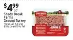 Met Foodmarkets Shady Brook Farms Ground Turkey offer