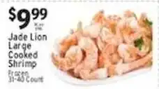 Met Foodmarkets Jade Lion large cooked shrimp offer