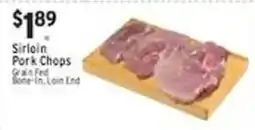 Met Foodmarkets Sirloin Pork Chops offer