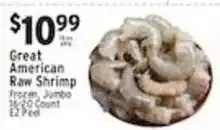 Met Foodmarkets Great American Raw Shrimp offer