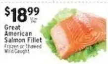 Met Foodmarkets Great American Salmon Fillet offer