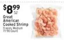 Met Foodmarkets Great American Cooked Shrimp offer