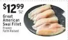 Met Foodmarkets Great American Swai Fillet offer