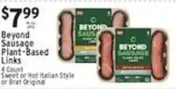 Met Foodmarkets Beyond Sausage Plant-Based Links offer
