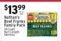Met Foodmarkets Nathan's Beef Franks offer