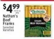 Met Foodmarkets Nathan's Beef Franks offer