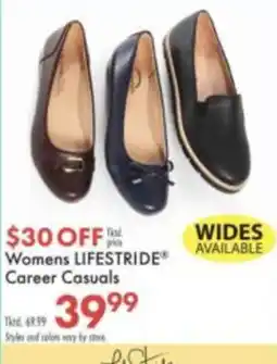 Boscov's Womens LIFESTRIDE Career Casuals offer