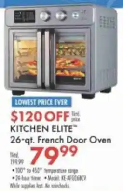 Boscov's Kitchen Elite 26-qt. French Door Oven offer