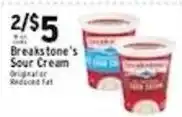 Met Foodmarkets Breakstone's Sour Cream offer