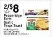 Met Foodmarkets Pepperidge Farm Garlic Texas Toast offer