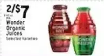 Met Foodmarkets Wonder Organic Juices offer
