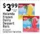 Met Foodmarkets Holanda frozen dairy dessert bars offer