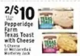 Met Foodmarkets Pepperidge Farm Texas Toast with Cheese offer