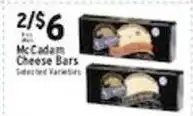 Met Foodmarkets McCadam Cheese Bars offer