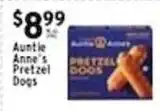 Met Foodmarkets Auntie Anne's Pretzel Dogs offer