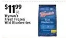Met Foodmarkets Wyman's fresh frozen wild blueberries offer