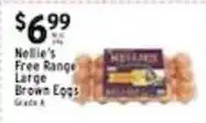 Met Foodmarkets Nellie's Free Range Large Brown Eggs offer