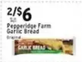 Met Foodmarkets Pepperidge Farm Garlic Bread offer