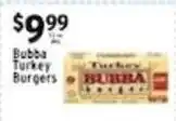 Met Foodmarkets Bubba turkey burgers offer