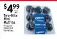 Met Foodmarkets Two bite mini muffins offer