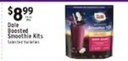 Met Foodmarkets Dole boosted smoothie kits offer