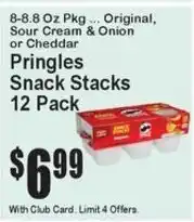 Super Fresh Pringles Snack Stacks offer