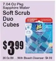 Super Fresh Sapphire Water Soft Scrub Duo Cubes offer