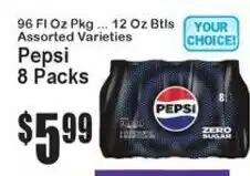 Super Fresh Pepsi 8 Packs offer