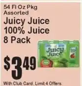 Super Fresh Juicy Juice offer
