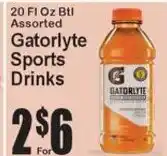 Super Fresh Gatorlyte Sports Drinks offer